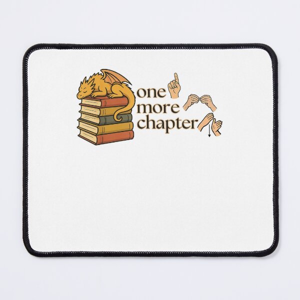 Item preview, One More Chapter Dragon Book Lover Reading Graphic designed and sold by phoebelevine.