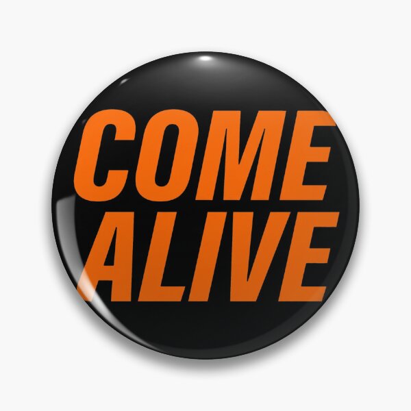 Item preview, COME ALIVE Dynamic Italic Bold Streetwear Typography designed and sold by DuckOddity.