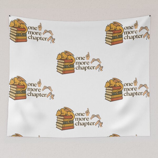 Item preview, One More Chapter Dragon Book Lover Reading Graphic designed and sold by phoebelevine.