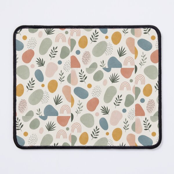 Item preview, Modern Geometric Bauhaus Wallpaper Print, Mid Century Abstract Wall Art, Scandinavian Pattern Decor, Minimalist Retro Shapes, Contemporary Home Design designed and sold by Hookesmode.