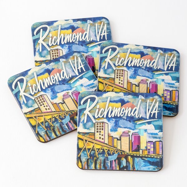 Item preview, Richmond Skyline designed and sold by ThatCoolArtTeacher.