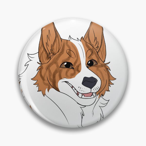 Item preview, Happy Corgi (Red Brindle) designed and sold by CosmicFatality.