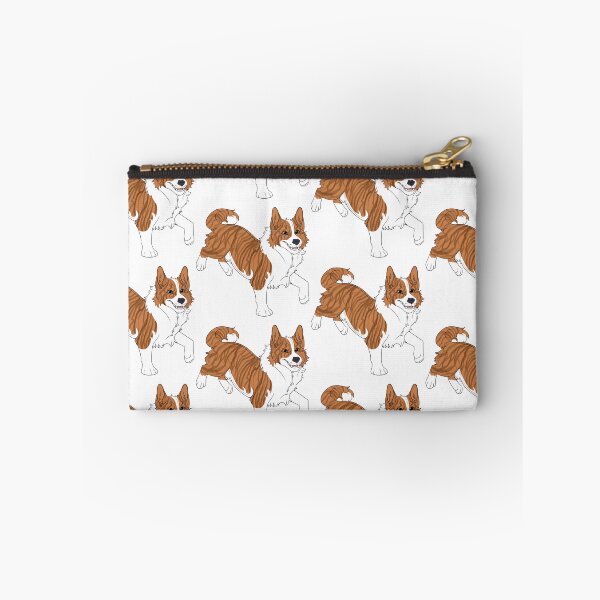 Item preview, Happy Corgi (Red Brindle) designed and sold by CosmicFatality.