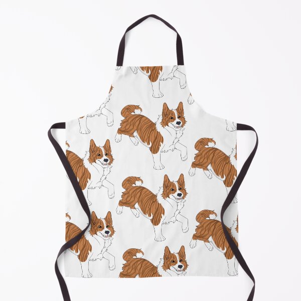 Item preview, Happy Corgi (Red Brindle) designed and sold by CosmicFatality.