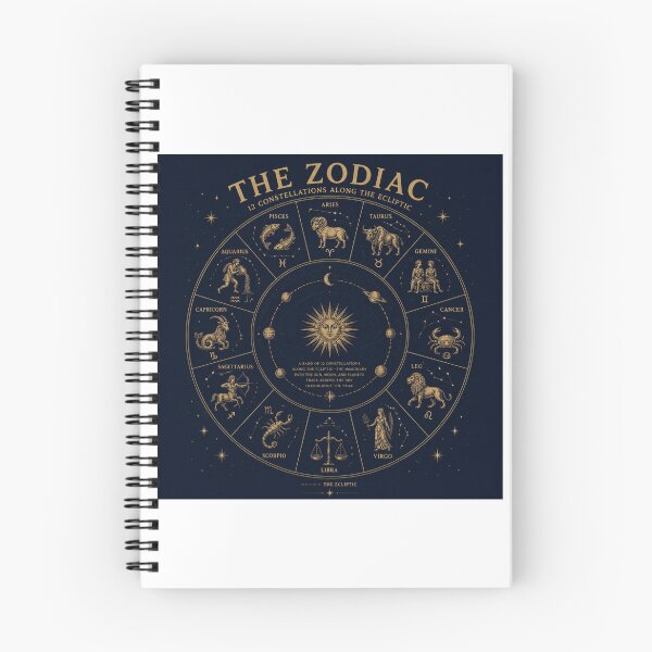 Item preview, Cosmic Zodiac Wheel  Constellation Astronomy Art designed and sold by Baby Adee Collective.