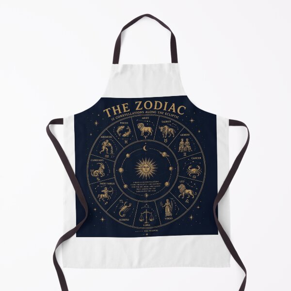 Item preview, Cosmic Zodiac Wheel Constellation Astronomy Art designed and sold by Baby Adee Collective.
