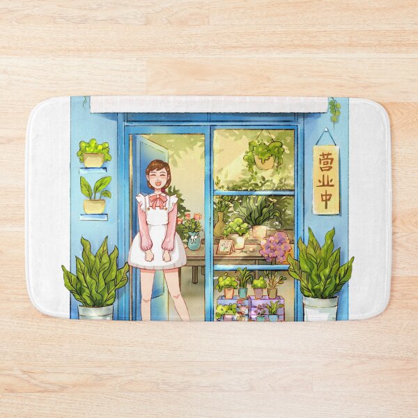 Item preview, Little Flower Shop in Bloom designed and sold by Hana &Kitsu Japan .