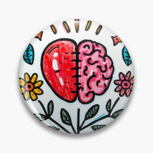 Item preview, Anatomical Heart Brain Unity designed and sold by Stickers-maker2.