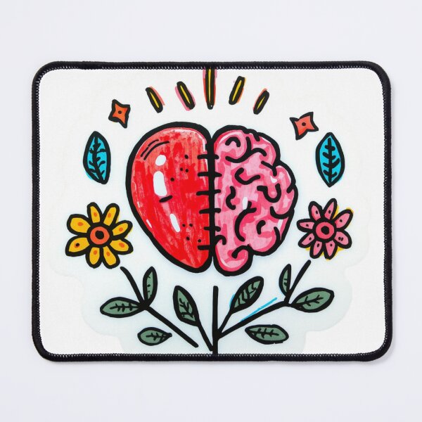 Item preview, Anatomical Heart Brain Unity designed and sold by Stickers-maker2.
