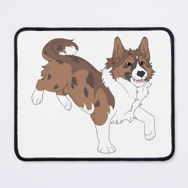 Item preview, Happy Corgi (Sable Merle) designed and sold by CosmicFatality.
