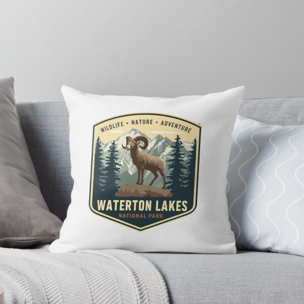 Item preview, Waterton Lakes National Park Wildlife Nature Adventure Hiker Outdoors Traveler designed and sold by JonesFlora2025.