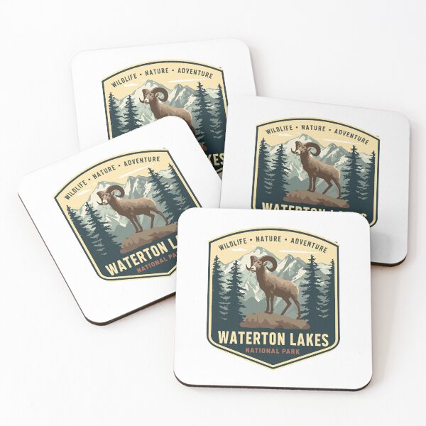 Item preview, Waterton Lakes National Park Wildlife Nature Adventure Hiker Outdoors Traveler designed and sold by JonesFlora2025.