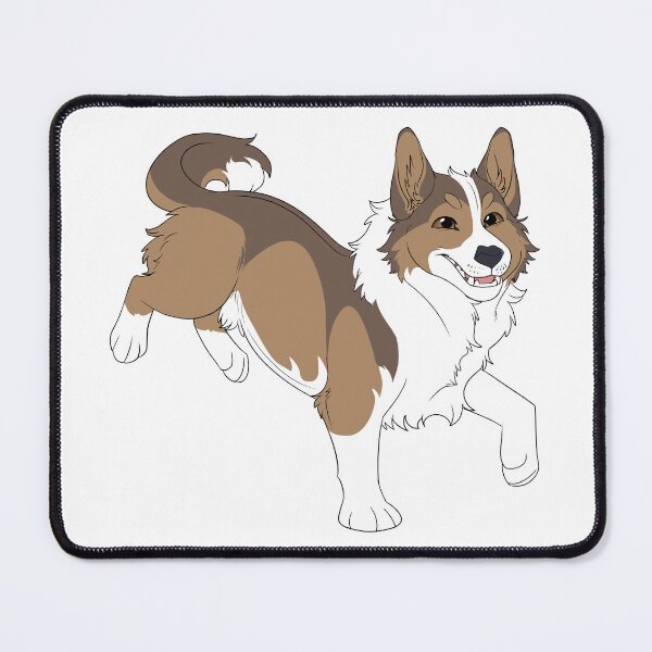 Item preview, Happy Corgi (Sable) designed and sold by CosmicFatality.