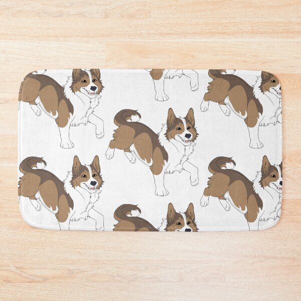 Item preview, Happy Corgi (Sable) designed and sold by CosmicFatality.