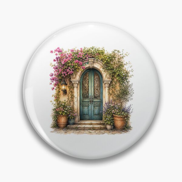 Item preview, Mediterranean Garden Door designed and sold by PetalGarden.