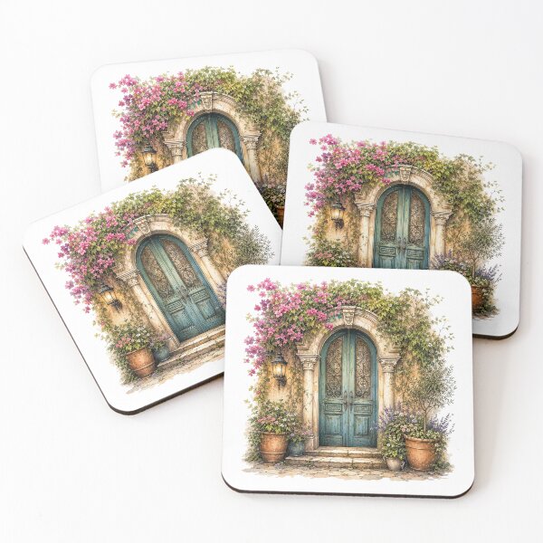 Item preview, Mediterranean Garden Door designed and sold by PetalGarden.