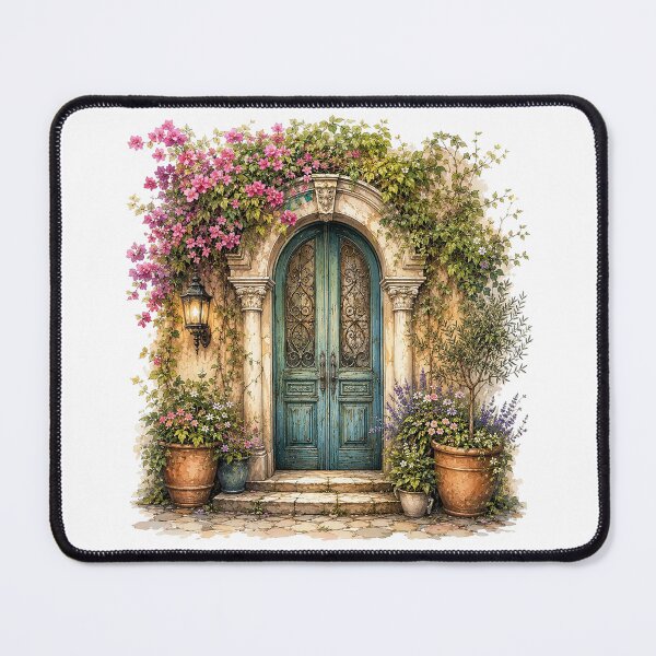 Item preview, Mediterranean Garden Door designed and sold by PetalGarden.
