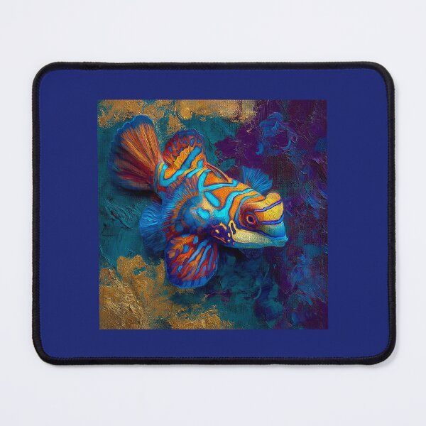 Item preview, Neon Mandarinfish:  A Symphony of Color Beneath the Waves #4 designed and sold by Helios Be. Lavsh.