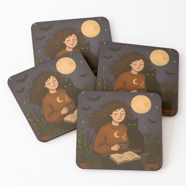 Item preview, Powered by Tea, Spellbooks and silence - Autumn designed and sold by Mission Ready.