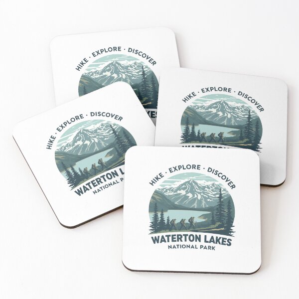Item preview, Hike Explore Discover Waterton Lakes National Park Hiking Adventure Travel designed and sold by JonesFlora2025.