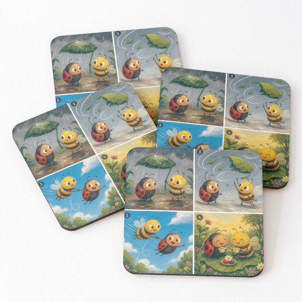 Item preview, Ladybug and Bee: A New Friendship designed and sold by JaN44Fotografia.