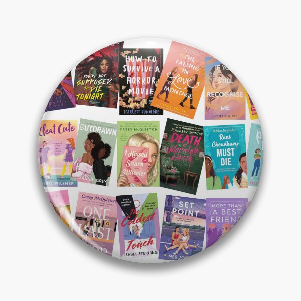 Item preview, rainbow of sapphic books designed and sold by sunsetseasons.