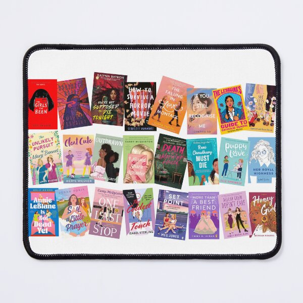 Item preview, rainbow of sapphic books designed and sold by sunsetseasons.