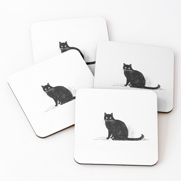Item preview, Black cat designed and sold by BlackGrove .