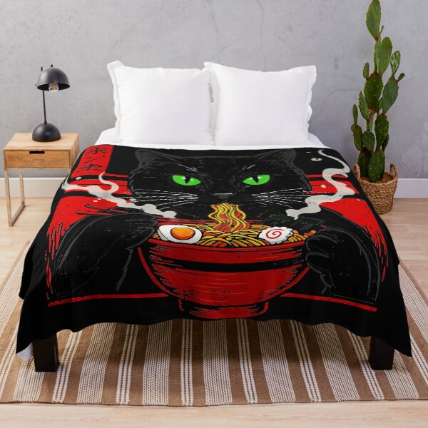 Item preview, Ramen Black Cat Japanese Food Lover designed and sold by AmaXONIC.