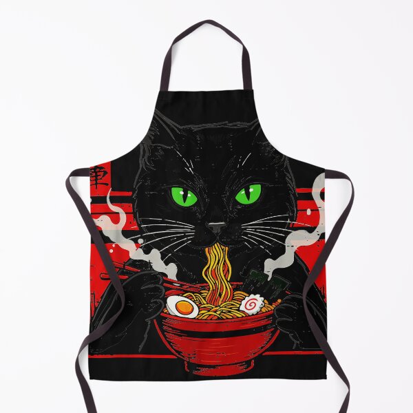 Item preview, Ramen Black Cat Japanese Food Lover designed and sold by AmaXONIC.