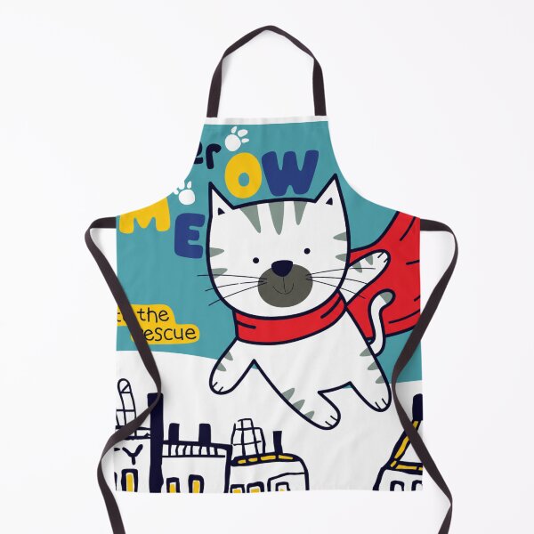 Item preview, Super Meow to the Rescue designed and sold by Runa :).