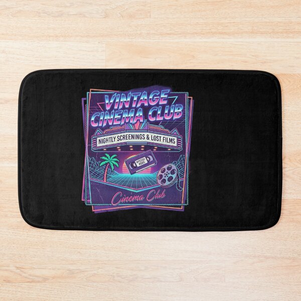 Item preview, Vintage Cinema Club - Retro Movie Night Vaporwave designed and sold by SidTastic .