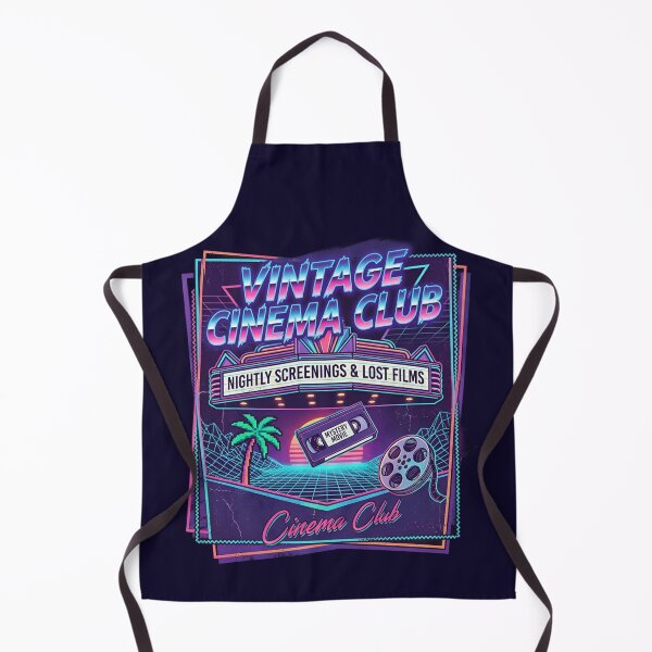 Item preview, Vintage Cinema Club - Retro Movie Night Vaporwave designed and sold by SidTastic .