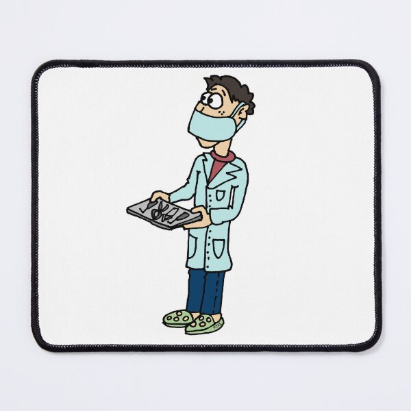 Item preview, Funny Dental Assistant in Crocs Shocked Nurse Medical Meme designed and sold by MyxaART.