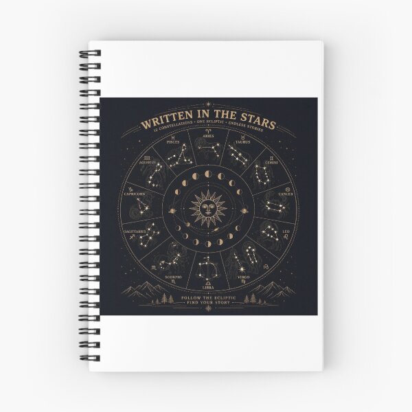 Item preview, Astronomical Zodiac Chart  Ecliptic Star Constellations designed and sold by Baby Adee Collective.