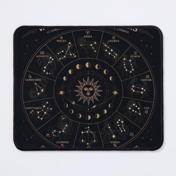 Item preview, Astronomical Zodiac Chart  Ecliptic Star Constellations designed and sold by Baby Adee Collective.