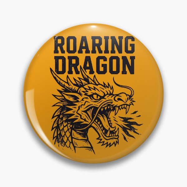Item preview, Vintage Roaring Dragon - Retro College Athletic Graphic designed and sold by Structure-Blue.