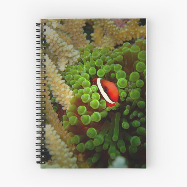 Item preview, Vibrant Clownfish: Emerald Ocean Reef Art designed and sold by Mayuri Japan Studio.