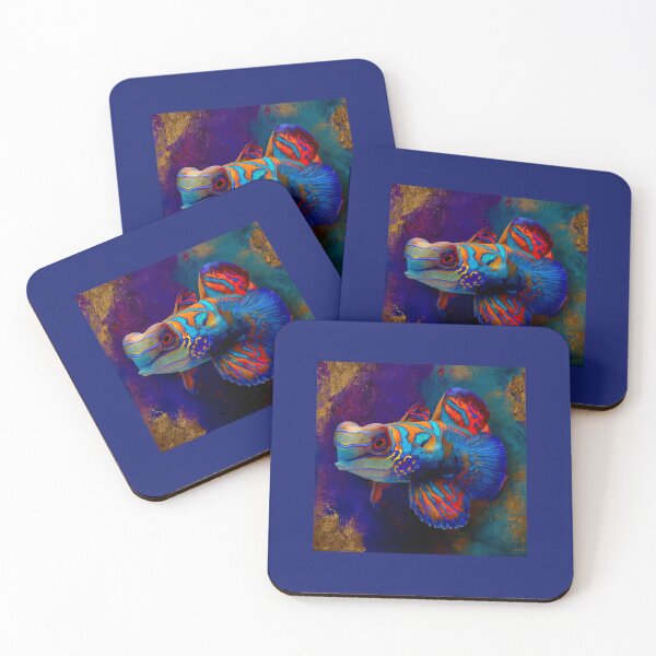 Item preview, Neon Mandarinfish:  A Symphony of Color Beneath the Waves #5 designed and sold by Helios Be. Lavsh.