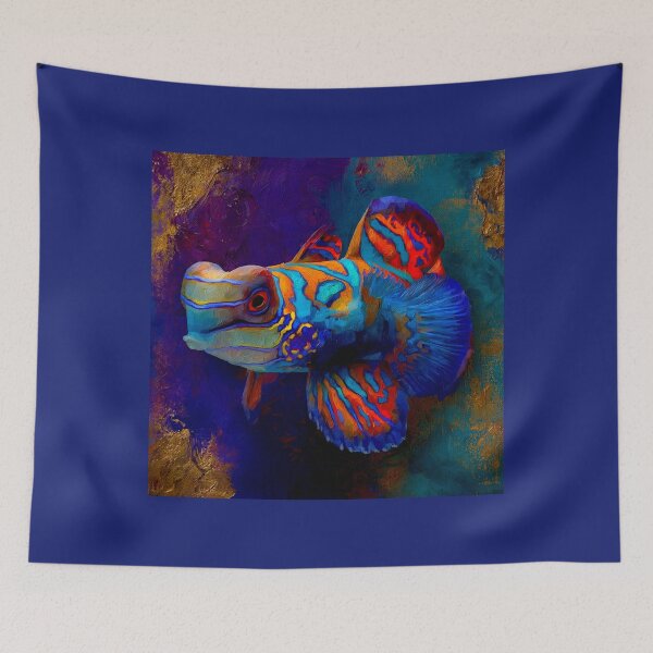 Item preview, Neon Mandarinfish:  A Symphony of Color Beneath the Waves #5 designed and sold by Helios Be. Lavsh.