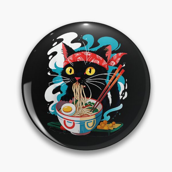 Item preview, Japanese Ramen Cat Lover Foodie designed and sold by AmaXONIC.