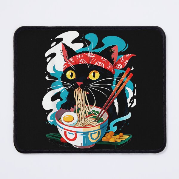 Item preview, Japanese Ramen Cat Lover Foodie designed and sold by AmaXONIC.