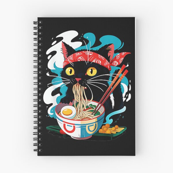 Item preview, Japanese Ramen Cat Lover Foodie designed and sold by AmaXONIC.