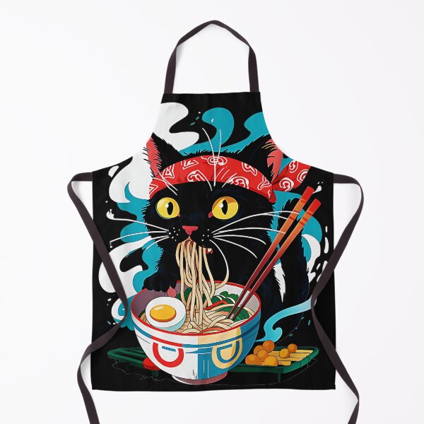 Item preview, Japanese Ramen Cat Lover Foodie designed and sold by AmaXONIC.