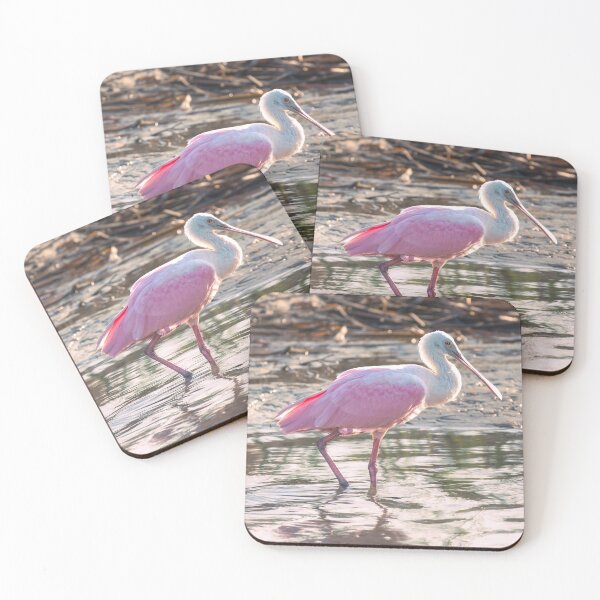 Item preview, Pink Glow of a Roseate Spoonbill designed and sold by Debra Martz.