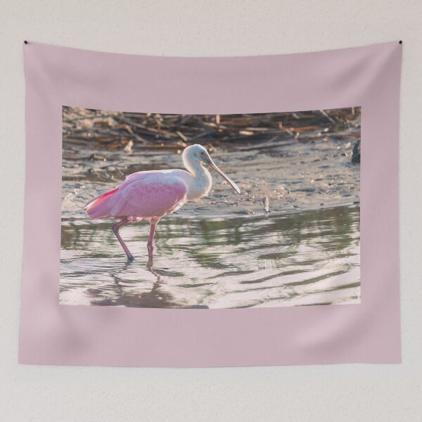 Item preview, Pink Glow of a Roseate Spoonbill designed and sold by Debra Martz.
