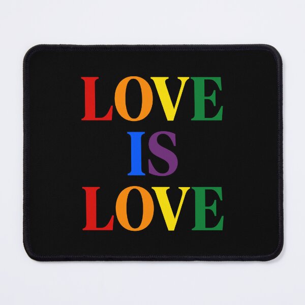 Item preview, Love Is Love Rainbow Pride Quote designed and sold by YggOutfitters.