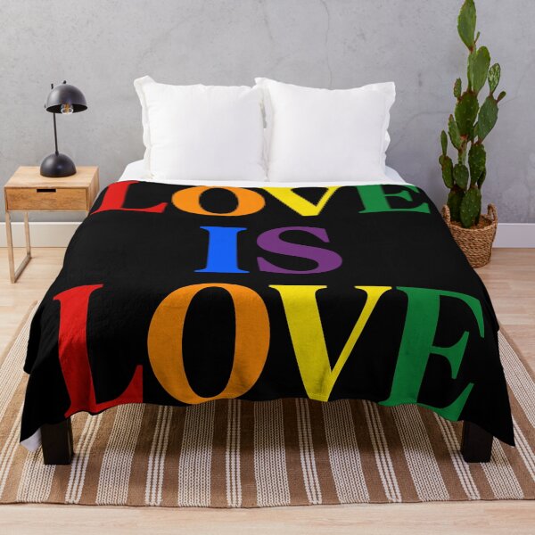 Item preview, Love Is Love Rainbow Pride Quote designed and sold by YggOutfitters.