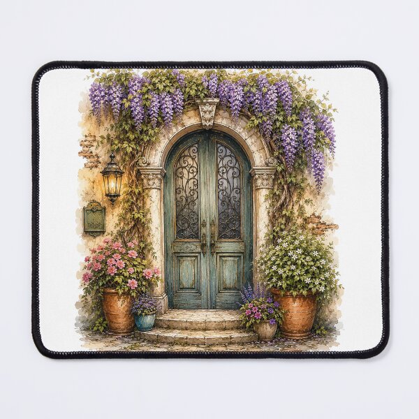 Item preview, Wisteria Garden Door designed and sold by PetalGarden.