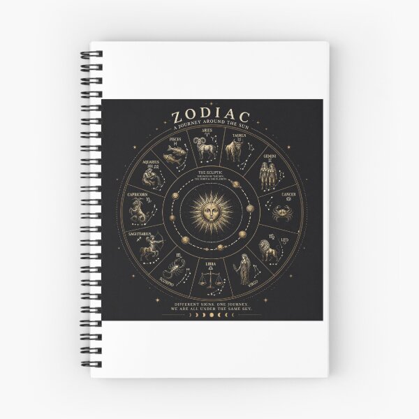 Item preview, Constellations Along the Ecliptic  Space Science Graphic designed and sold by Baby Adee Collective.